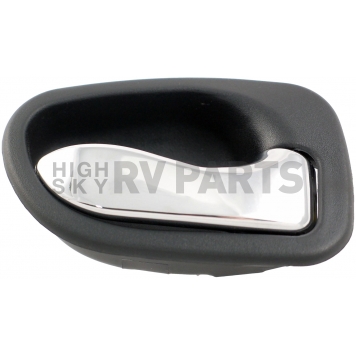 Help! By Dorman Interior Door Handle - Plastic Black Housing With Silver Lever Single - 92206