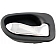 Help! By Dorman Interior Door Handle - Plastic Black Housing With Silver Lever Single - 92206