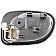 Help! By Dorman Interior Door Handle - Plastic Black Housing With Silver Lever Single - 92206