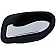 Help! By Dorman Interior Door Handle - Plastic Black Housing With Silver Lever Single - 92207
