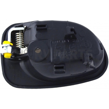 Help! By Dorman Interior Door Handle - Plastic Black Housing With Silver Lever Single - 92207-1
