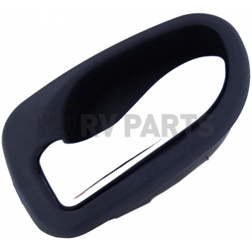 Help! By Dorman Interior Door Handle - Plastic Black Housing With Silver Lever Single - 92207-2