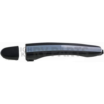 Help! By Dorman Exterior Door Handle - Plastic Black With Silver Insert Single - 92214