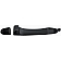 Help! By Dorman Exterior Door Handle - Plastic Black With Silver Insert Single - 92214