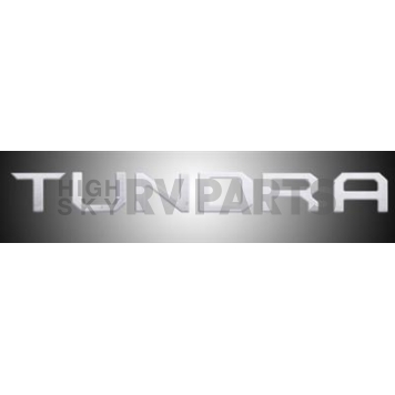 Recon Accessories Emblem - Tundra Lettering Tailgate - 264281CH