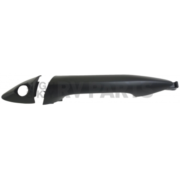 Help! By Dorman Exterior Door Handle - Plastic Black Single - 92223