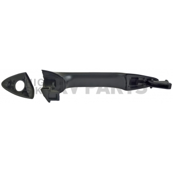 Help! By Dorman Exterior Door Handle - Plastic Black Single - 92223-1