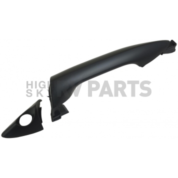 Help! By Dorman Exterior Door Handle - Plastic Black Single - 92223-2
