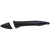 Help! By Dorman Exterior Door Handle - Plastic Black Single - 92224