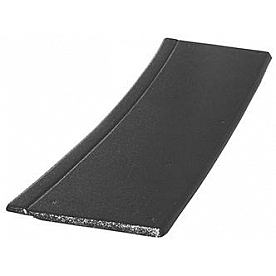 Harwood Fiberglass Wiper Cowl - Black Gelcoat - 26090