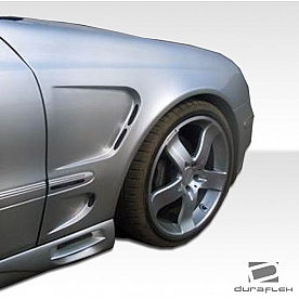 Extreme Dimensions Fender - Fiberglass Black Primered Set Of 2 - 103746