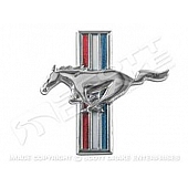 Goodmark Industries Emblem - Horse Metal - FM130642L