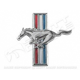 Goodmark Industries Emblem - Horse Metal - FM130642L