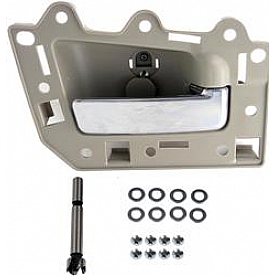 Help! By Dorman Interior Door Handle - Plastic Beige Housing With Silver Lever Single - 82165