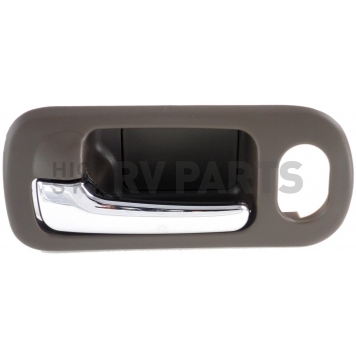 Help! By Dorman Interior Door Handle - Plastic Taupe Housing With Silver Lever Single - 82202