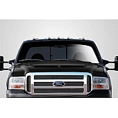 Extreme Dimensions Hood - Gloss Carbon Fiber Black - 112328