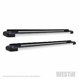 Westin Automotive Running Board Polished Aluminum Stationary - 2765760