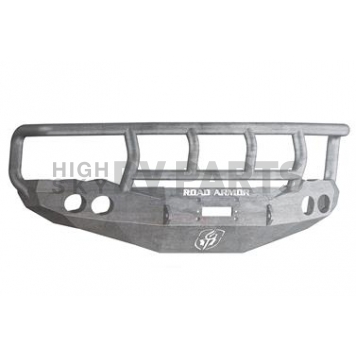 Road Armor Bumper Stealth Titan II 1-Piece Design Steel Natural - 44042Z