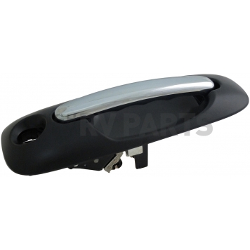 Help! By Dorman Exterior Door Handle - Plastic Silver Lever And Black Housing Single - 93610-2