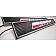 American Car Craft Door Sill Protector - Stainless Steel Black, Red And White Satin 2 Piece - 051025