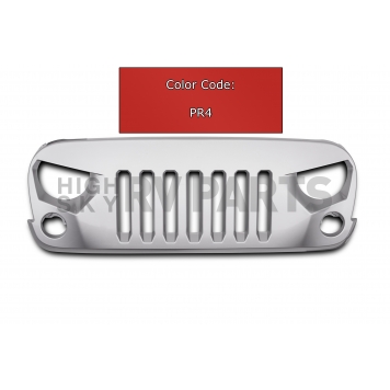 UnderCover Grille - Angry Eyebrow 7 Bar Count ABS Composite - NH1002PR4