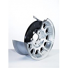 Kleen Wheels Wheel Dust Shield - Aluminum Black Set Of 2 - 2018