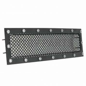 Paramount Automotive Bumper Grille Insert Wire Mesh Powder Coated Black Stainless Steel - 460777-1
