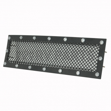 Paramount Automotive Bumper Grille Insert Wire Mesh Powder Coated Black Stainless Steel - 460777-2