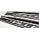 American Car Craft Door Sill Protector - Carbon Fiber Silver Polished Set Of 2 - 151047YLWL