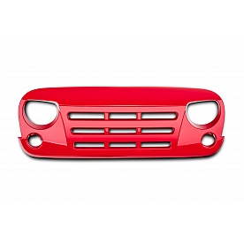 UnderCover Grille - Angry Eyebrow ABS Composite - NH1003