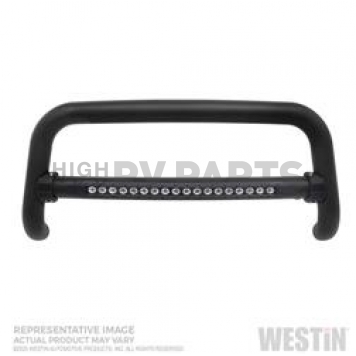 Westin Automotive Bull Bar Tube 3-1/2 Inch Black Textured Powder Coated  Steel - 3231155TL
