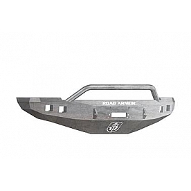 Road Armor Bumper Stealth Pre-Runner 1-Piece Design Steel Natural - 408R4Z