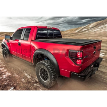 Truxedo Tonneau Cover Hard Roll-Up Black Aluminum/ Fabric - 585801-4