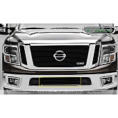 T-Rex Truck Products Bumper Grille Insert Overlay Powder Coated Black Aluminum - 25785B