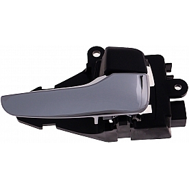 Help! By Dorman Interior Door Handle - Plastic Black Housing With Silver Lever Single - 83690