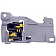 Help! By Dorman Interior Door Handle - Lever Plastic Gray Single - 83698