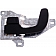 Help! By Dorman Interior Door Handle - Lever Plastic Black Single - 83699
