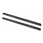 Black Horse Offroad Running Board Aluminum Stationary Black - E0785