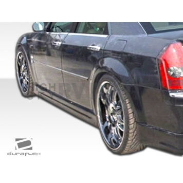 Extreme Dimensions Side Skirt - Primered Fiberglass Reinforced Plastic Black Set of 2 - 107428