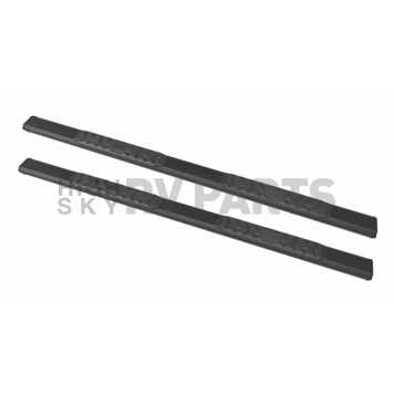 Black Horse Offroad Running Board Aluminum Stationary Black - E1191