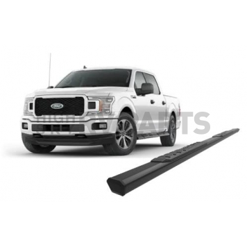 Black Horse Offroad Running Board Aluminum Stationary Black - E1191-13
