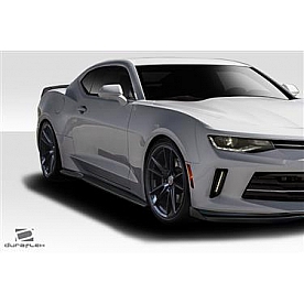 Extreme Dimensions Side Skirt - Matte Fiberglass Reinforced Plastic Black Set of 2 - 113391