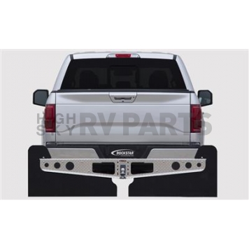 ACCESS Covers Mud Flap -  Black Smooth Milled Set Of 4 - A10100812