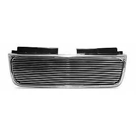 Street Scene Grille - Silver Aluminum - 95075547