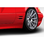 Extreme Dimensions Side Skirt - Primered Fiberglass Reinforced Plastic Black Set of 2 - 112841