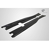Extreme Dimensions Side Skirt - Carbon Fiber Black Set of 2 - 113166