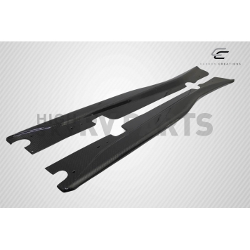 Extreme Dimensions Side Skirt - Carbon Fiber Black Set of 2 - 113166