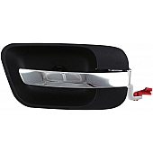 Help! By Dorman Interior Door Handle - Plastic Black Housing With Silver Lever Single - 81597