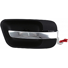 Help! By Dorman Interior Door Handle - Plastic Black Housing With Silver Lever Single - 81597
