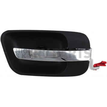 Help! By Dorman Interior Door Handle - Plastic Black Housing With Silver Lever Single - 81597
